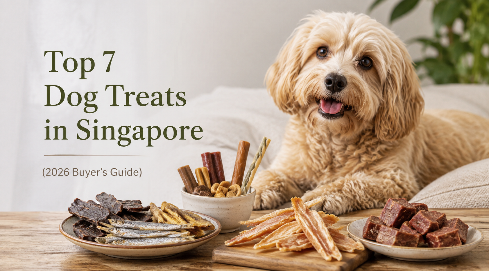Top 7 Dog Treats in Singapore (2026 Buyer’s Guide)