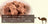 Close-up of Freeze Dried Camel showing the natural texture of this novel protein dog treats. High protein, naturally low cholesterol, a healthy freeze-dried treat from Michinoku Farm Japan